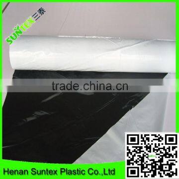 vegetable planting 40 micron black and white mulch film with high quality                        
                                                Quality Choice