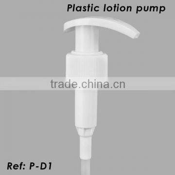 White 24/410 plastic lotion pump dispenser pump