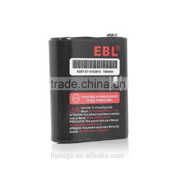 EBL 53615 Replacement Rechargeable Battery 3.6V 700mAh for Talkabout