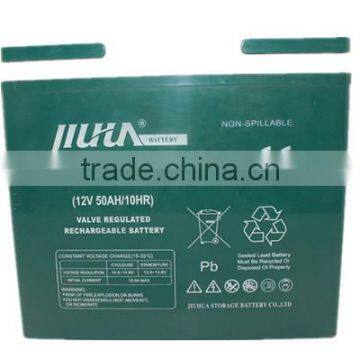 12v50ah Storage Deep Cycle Lead Acid Batter