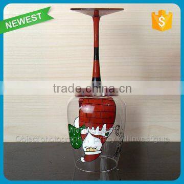 Party Decorative Glass Wine Cup Long Stem Drinking Wine Glass Cup Goblet High Quality Stemware Wine Cup Glass photo-4