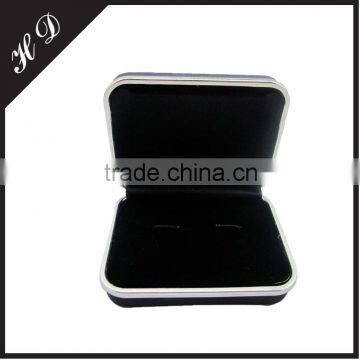 Plastic Material Black Cfflink Gift Box