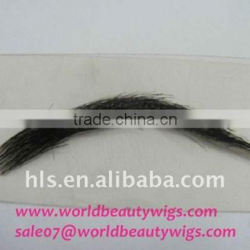 full hand made human hair fake eyebrows