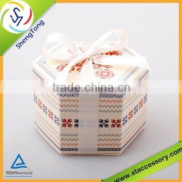 new design high quality wedding cake box