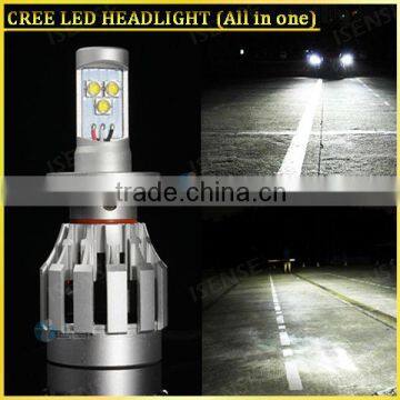 Automobile 1200lm samsung led headlight for car H4/H7H8/H9/H16/HB3/HB4