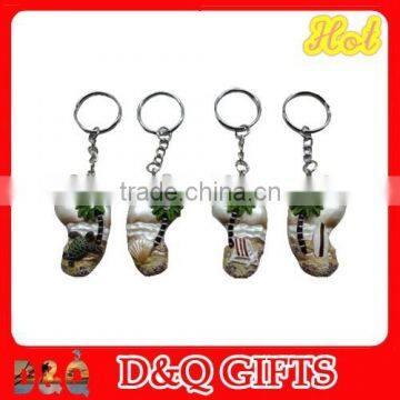 Footprint Key Chain