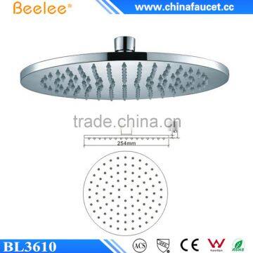 Beelee Round Brass Bathroom Top Shower 10'' 12'' 16'' Ceiling Mist Rainfall Shower Head                        
                                                Quality Choice