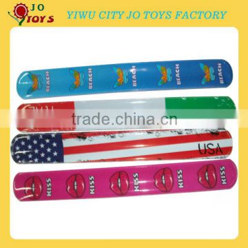 Hot selling PVC Slap Bracelet