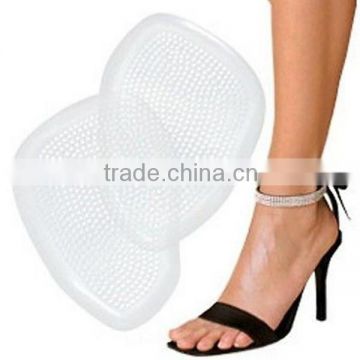 Foot Protect Comfort Gel Adhesive Shoe Pads Silicone Sticky Gel Footcare Front Foot Cushions