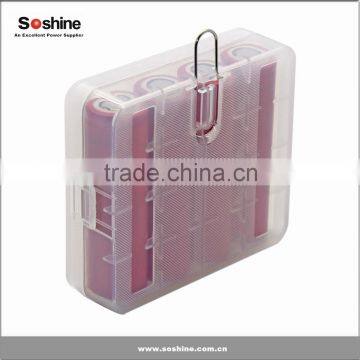 Original Soshine Quality Plastic Battery Case for lg 18650 Battery photo-5