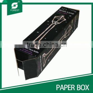 FOLDABLE PAPER BOX WITH LIGHT PRINTING photo-4