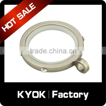 KYOK Round Drapery Curtain Rings Sets Wholesale,Home Decoration Thickness 0.6MM Contemporary Curtain Rings