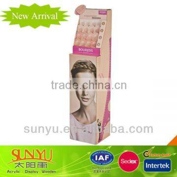 Acrylic Flooring Cosmetic Display Stand