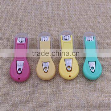 Plastic silicone cute nail clipper