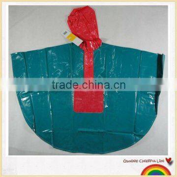 Qiaowei top quality waterproof pvc ponchos kids