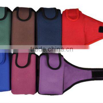 Fashion design with low price for all cell phone neoprene sport arm pouch