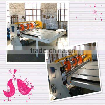 hot sale slitting creasing corner-cutting slotter