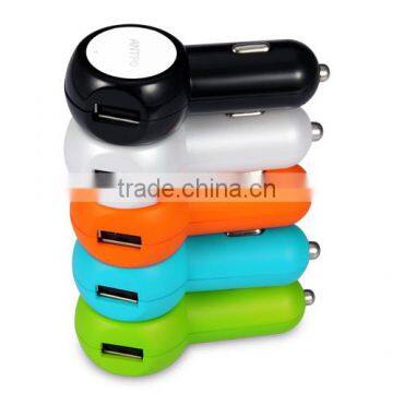 Made In China universal car battery charger two USB laptop car charger