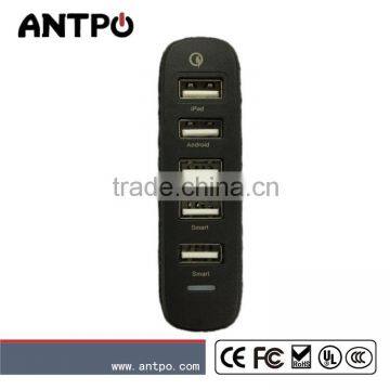 5 Port USB Charging Hub Quick Charge 2.0 Plush Power Bank photo-3