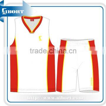 2014 hot style Fashionable Cool dry basketball uniform