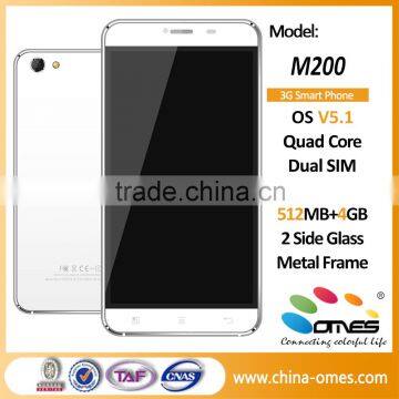 Very New Model M200 5.5" OEM 3G quad core android smartphone without camera