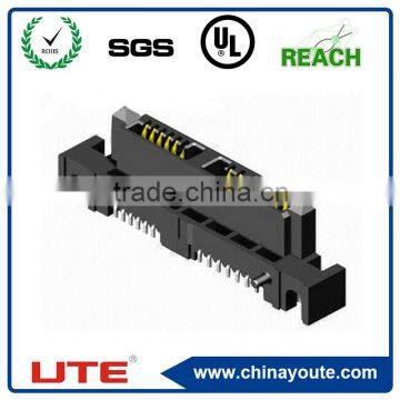 SATA SMT Type Female 13 Pin Connector