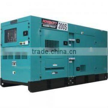 200KW Diesel generator silent type 3 phase