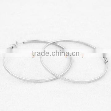 316L stainless steel hoop earrings