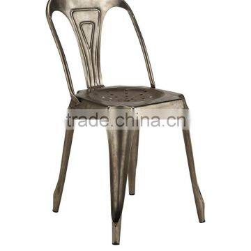 VINTAGE METAL DINING CHAIR , NEXUS INDUSTRIAL ANTIQUE CHAIR