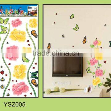 Custom shape butterfly living room decor factory price