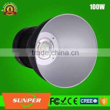 high quality 120 watt 100W ul led high bay pure white lighting for stadium