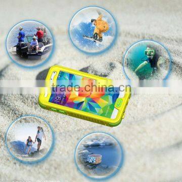 High quality silicone+pc Material and for Samsung Compatible Brand Outdoor Waterproof Case