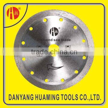 Danyang Huaming 125mm diameter continue wet cutting diamond saw blade