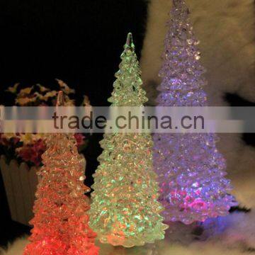 led christmas tree water filled christmas vners