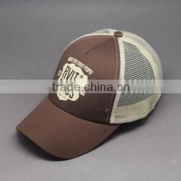 DESIGNER LOGO PRINTING PROMOTIONAL FOAM MESH TRUCKER CAP