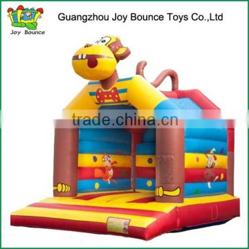 high quality inflatable air jumpers animal bouncy castle for sale