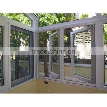 practical aluminum door for hospital exit with glass window