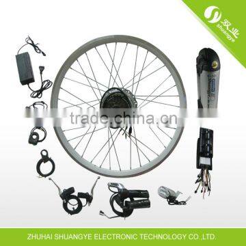 Easy assemble Shuangye cheap rear wheel electric bike kit                        
                                                Quality Choice