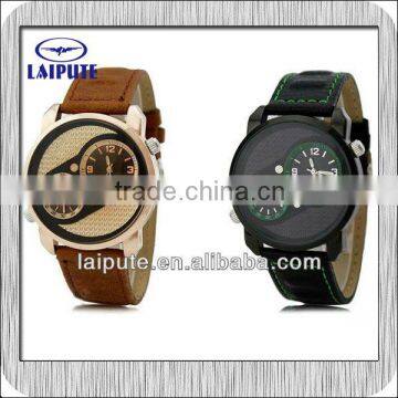 watches men sports watches new leather strap watch