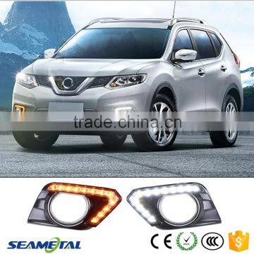 12V Car Turn Light Daytime Running Lights LED DRL Turn Signal For Nissan X-Trail 2014 2015                        
                                                Quality Choice