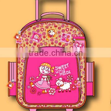 Wholesale Trendy Child School Bag With Trolley