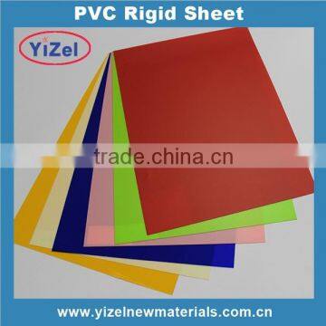 High quality Chinese factory clear 4x8 thin pvc sheet for different application