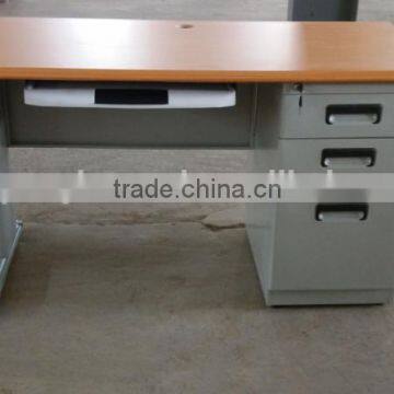 office desk wish MDF surface ,steel computer desk