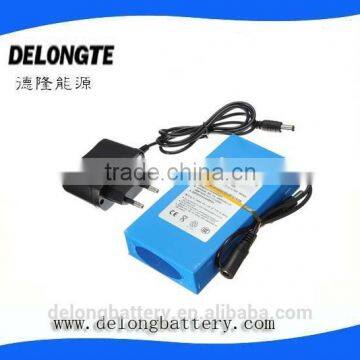 DC12V 9800mAh Super Rechargeable Portable Li-ion Battery EU Plug Battery Pack