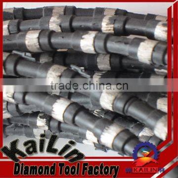 Diamond granite wire saw for quarrying