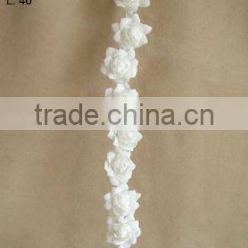 2014 Romantic Artificial PE Flower 40" Artificial PE Wedding Rose Garland Spray photo-2