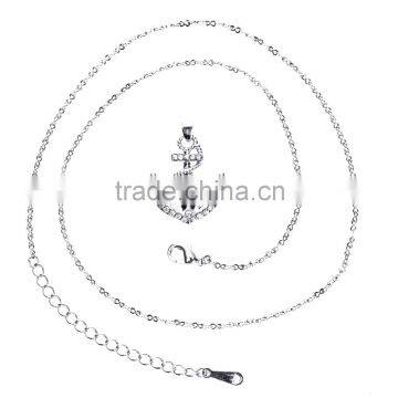 2016 Fashion Anchor Jewelry Crystal Wedding 18K Gold Necklace Designs Quality Choice Supplier's Choice photo-5