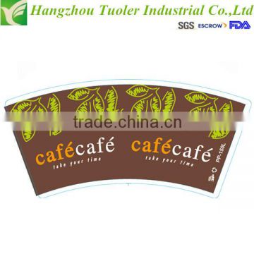 Single Wall Hot Drink Paper Cup 4oz/8oz/12oz