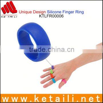 For  Express OEM Silicone Finger Ring Made in China silicon adjustable size ring