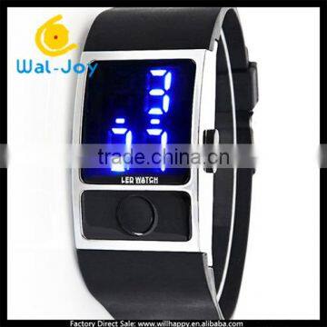 2014 alibaba express high quality ladies plastic LED smart watch(WJ-2250)